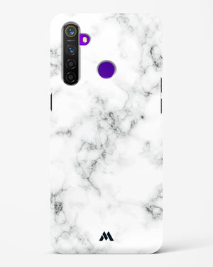 Bleached Bone Marble Hard Case Phone Cover (Realme)