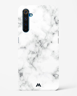 Bleached Bone Marble Hard Case Phone Cover (Realme)