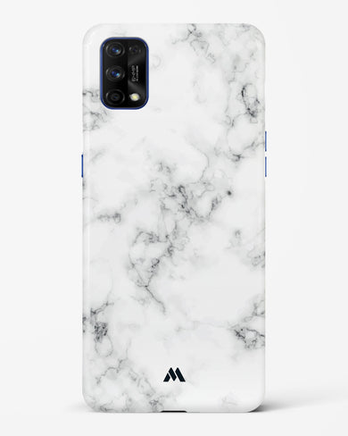 Bleached Bone Marble Hard Case Phone Cover (Realme)