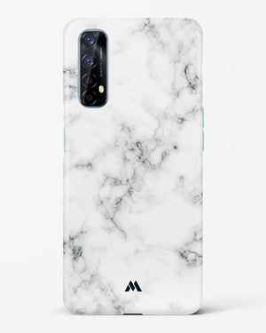 Bleached Bone Marble Hard Case Phone Cover-(Realme)