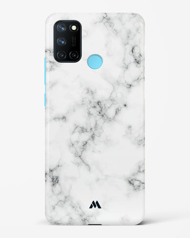 Bleached Bone Marble Hard Case Phone Cover (Realme)