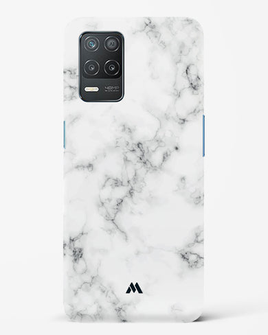 Bleached Bone Marble Hard Case Phone Cover (Realme)