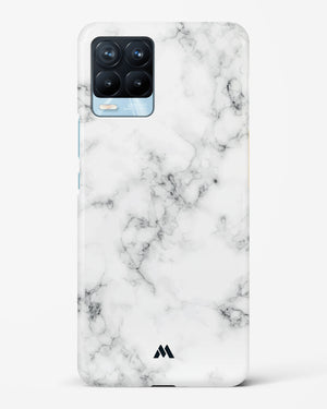 Bleached Bone Marble Hard Case Phone Cover (Realme)