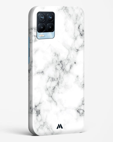 Bleached Bone Marble Hard Case Phone Cover (Realme)