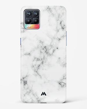 Bleached Bone Marble Hard Case Phone Cover (Realme)