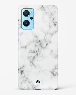 Bleached Bone Marble Hard Case Phone Cover-(Realme)