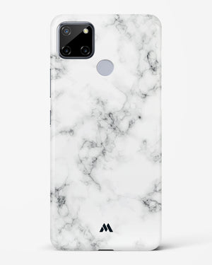 Bleached Bone Marble Hard Case Phone Cover-(Realme)