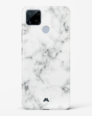 Bleached Bone Marble Hard Case Phone Cover (Realme)