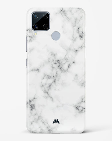 Bleached Bone Marble Hard Case Phone Cover (Realme)