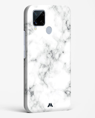 Bleached Bone Marble Hard Case Phone Cover (Realme)
