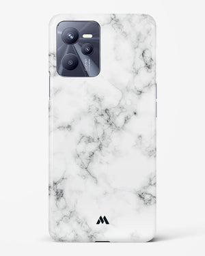 Bleached Bone Marble Hard Case Phone Cover-(Realme)