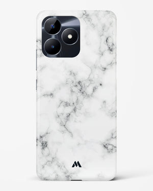 Bleached Bone Marble Hard Case Phone Cover (Realme)