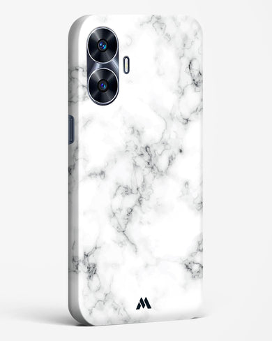 Bleached Bone Marble Hard Case Phone Cover (Realme)