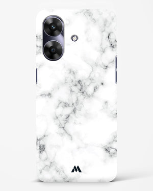 Bleached Bone Marble Hard Case Phone Cover (Realme)