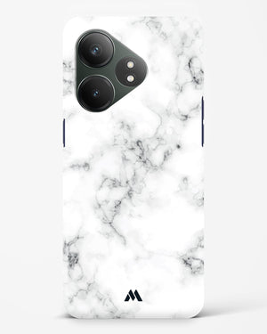 Bleached Bone Marble Hard Case Phone Cover (Realme)