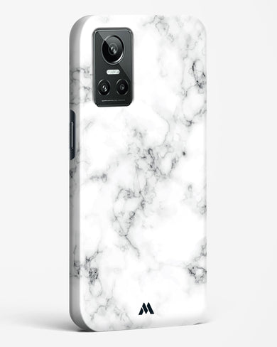 Bleached Bone Marble Hard Case Phone Cover (Realme)