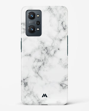 Bleached Bone Marble Hard Case Phone Cover (Realme)