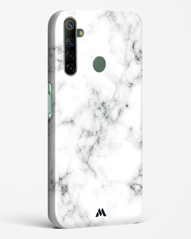 Bleached Bone Marble Hard Case Phone Cover (Realme)