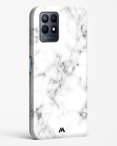 Bleached Bone Marble Hard Case Phone Cover (Realme)