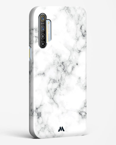 Bleached Bone Marble Hard Case Phone Cover (Realme)