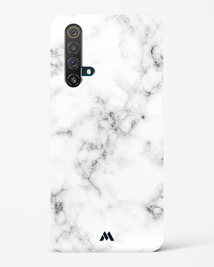 Bleached Bone Marble Hard Case Phone Cover-(Realme)