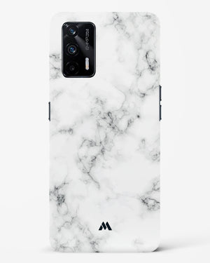 Bleached Bone Marble Hard Case Phone Cover (Realme)