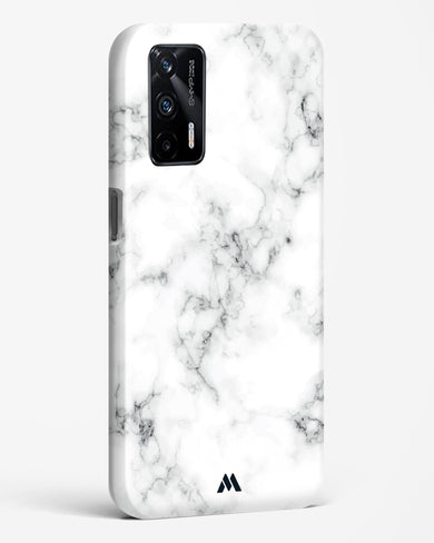 Bleached Bone Marble Hard Case Phone Cover-(Realme)