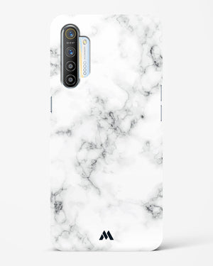 Bleached Bone Marble Hard Case Phone Cover-(Realme)