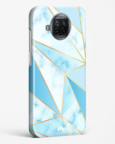 Marble Triangles Gold and Blue Hard Case Phone Cover (Xiaomi)