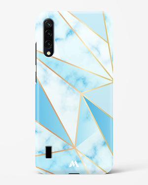 Marble Triangles Gold and Blue Hard Case Phone Cover-(Xiaomi)