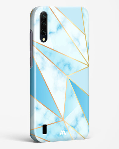 Marble Triangles Gold and Blue Hard Case Phone Cover (Xiaomi)