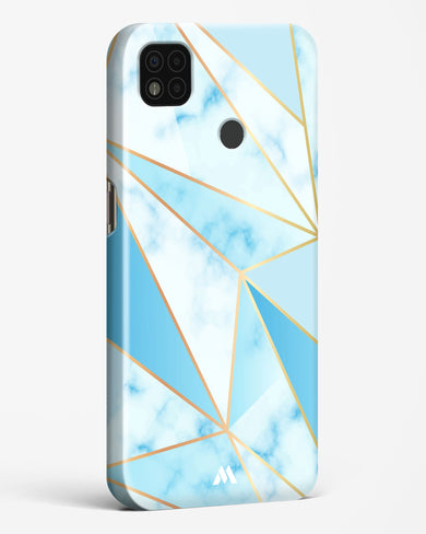 Marble Triangles Gold and Blue Hard Case Phone Cover (Xiaomi)