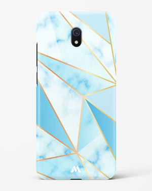 Marble Triangles Gold and Blue Hard Case Phone Cover (Xiaomi)