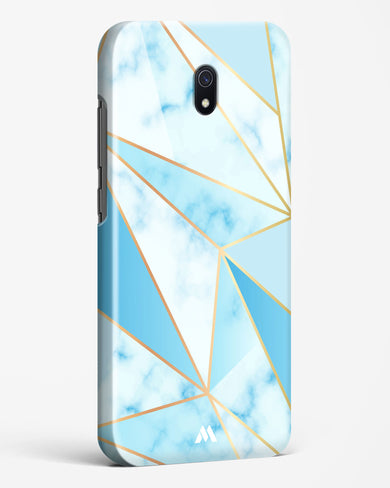 Marble Triangles Gold and Blue Hard Case Phone Cover (Xiaomi)