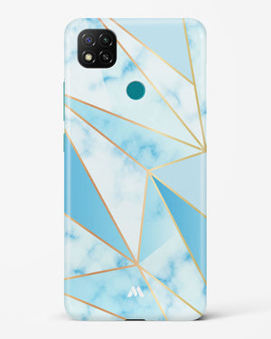 Marble Triangles Gold and Blue Hard Case Phone Cover-(Xiaomi)