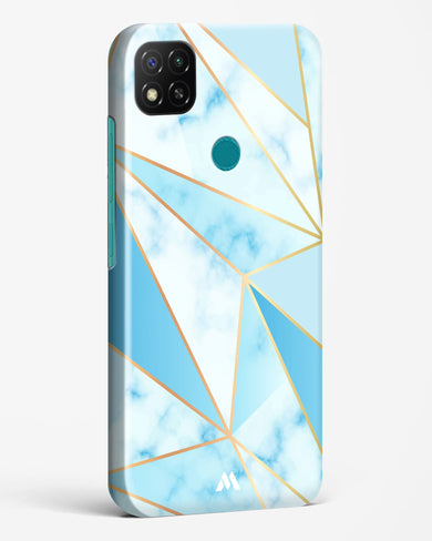 Marble Triangles Gold and Blue Hard Case Phone Cover (Xiaomi)