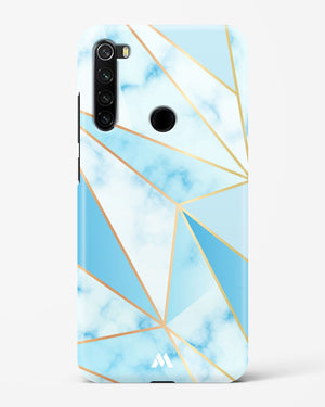 Marble Triangles Gold and Blue Hard Case Phone Cover (Xiaomi)