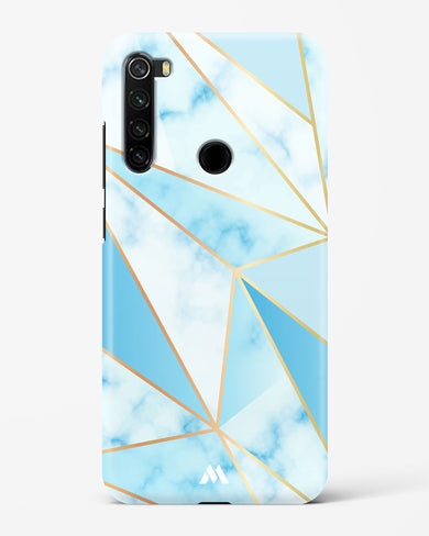 Marble Triangles Gold and Blue Hard Case Phone Cover (Xiaomi)