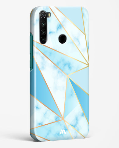 Marble Triangles Gold and Blue Hard Case Phone Cover (Xiaomi)