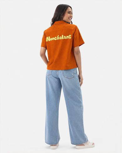 Nonchalant Cat | Women Summer Shirt