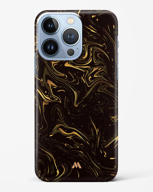 Black Gold Marble Hard Case iPhone 13 Pro Max