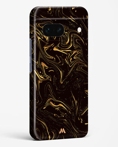 Black Gold Marble Hard Case Phone Cover-(Google)