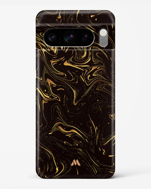 Black Gold Marble Hard Case Phone Cover (Google)