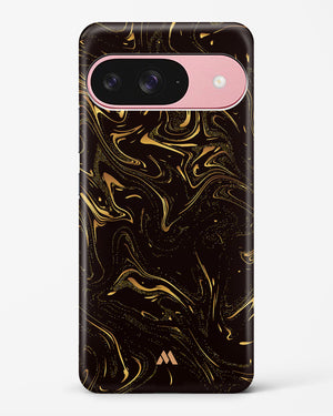 Black Gold Marble Hard Case Phone Cover (Google)