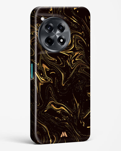 Black Gold Marble Hard Case Phone Cover (OnePlus)