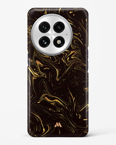 Black Gold Marble Hard Case Phone Cover (OnePlus)