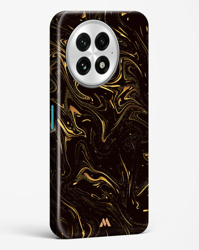 Black Gold Marble Hard Case Phone Cover (OnePlus)
