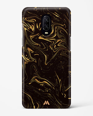 Black Gold Marble Hard Case Phone Cover-(OnePlus)