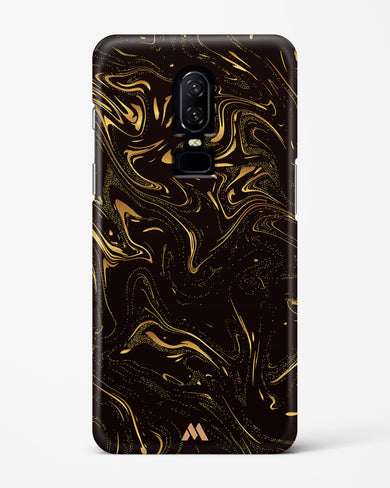Black Gold Marble Hard Case Phone Cover (OnePlus)