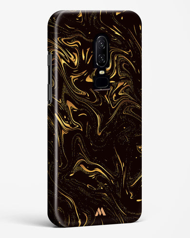 Black Gold Marble Hard Case Phone Cover (OnePlus)